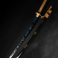 Gold Ore Katana (1060 Carbon Steel)