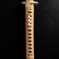 Gold Ore Katana (1060 Carbon Steel)