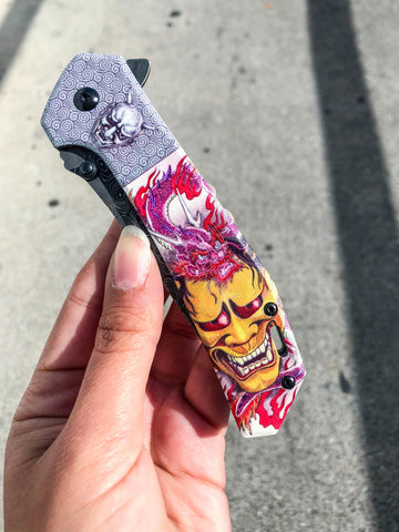 Oni Pocket Knife (Sharp)