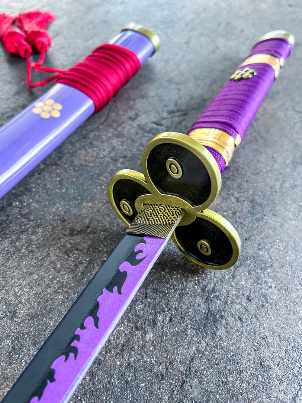 Purple Enma Katana (METAL) – Mini Katana