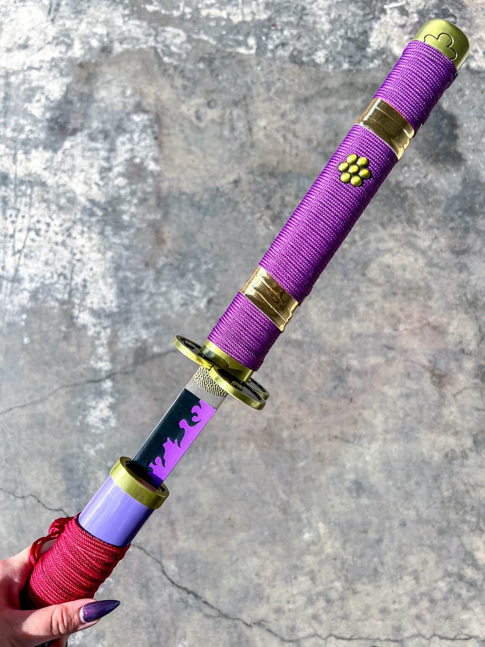Purple Enma Katana (METAL) – Mini Katana
