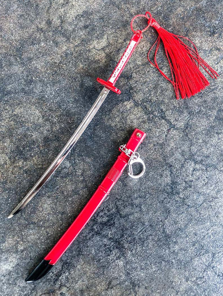 Mini Murasame Akame Ga Kill Katana Keychain + Stand – Mini Katana
