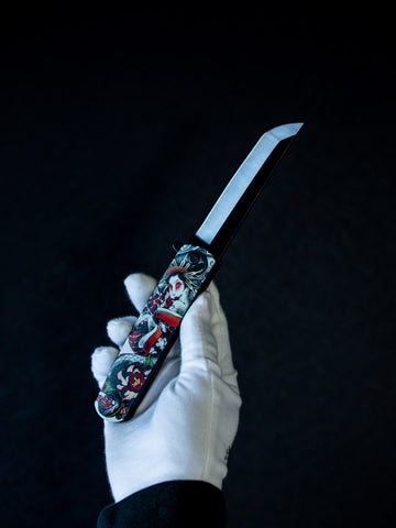 Serpent's Bloom Pocket Knife