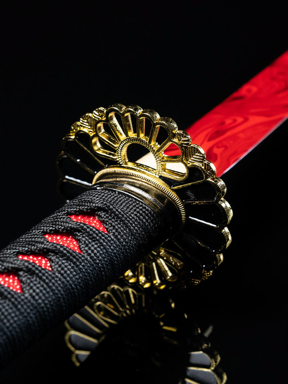 Red Fury Katana (1060 Carbon Steel) – Mini Katana