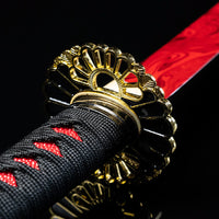 Red Fury Katana (1060 Carbon Steel)