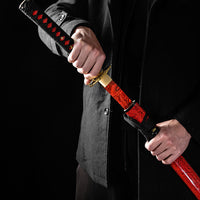 Red Fury Katana (1060 Carbon Steel)