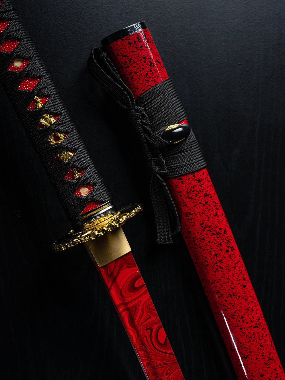 Red Samurai Swords