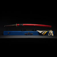 Red Fury Katana (1060 Carbon Steel)